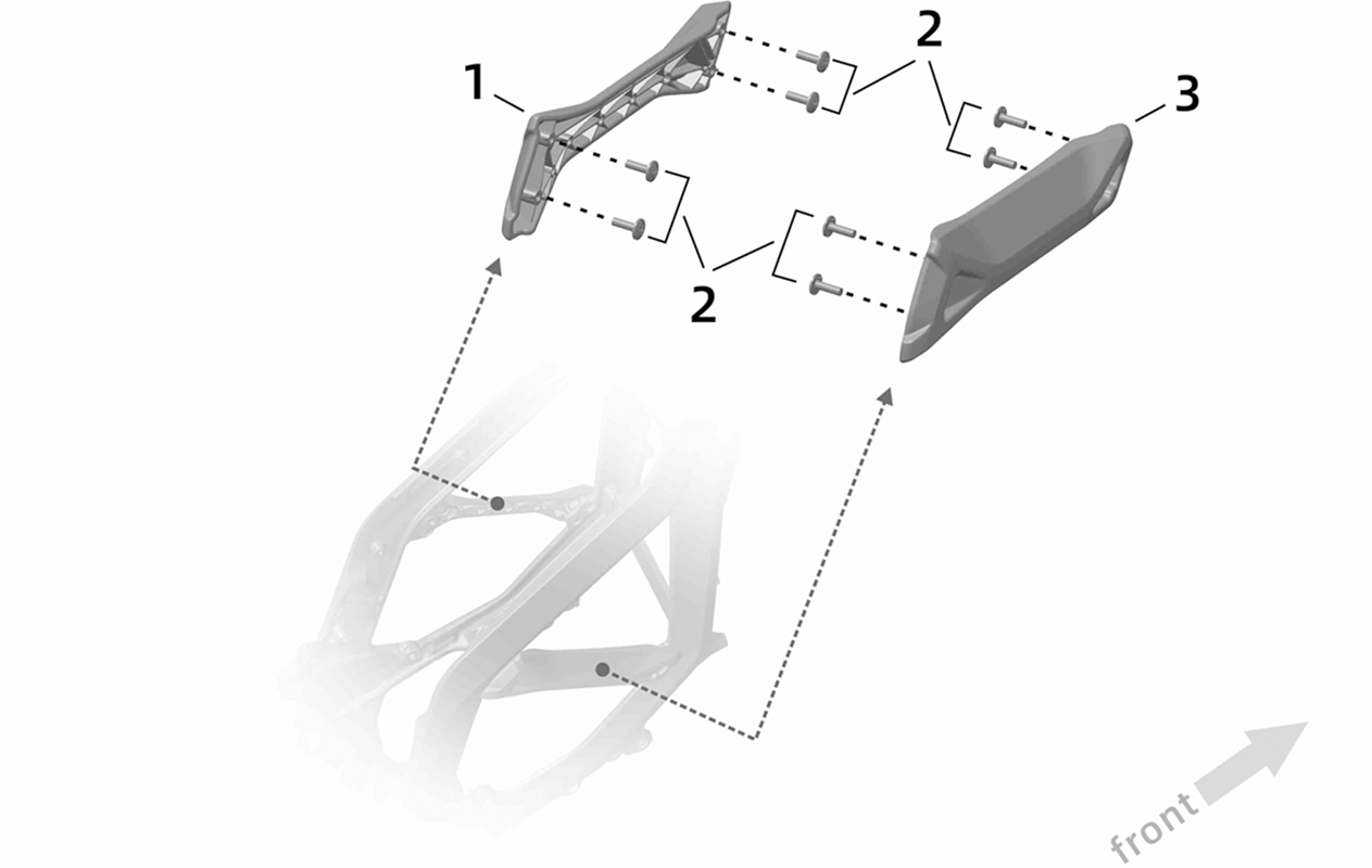 PROTECTION BATTERIE GAUCHE ORIGINE - SURRON ULTRABEE