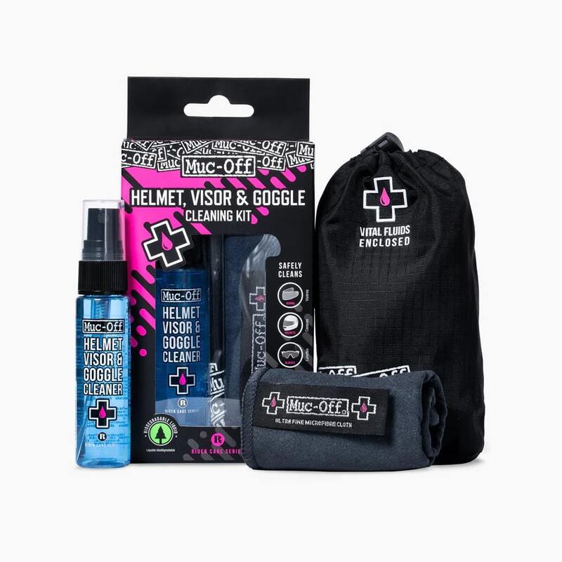 Helmet visor glasses maintenance kit MUC-OFF