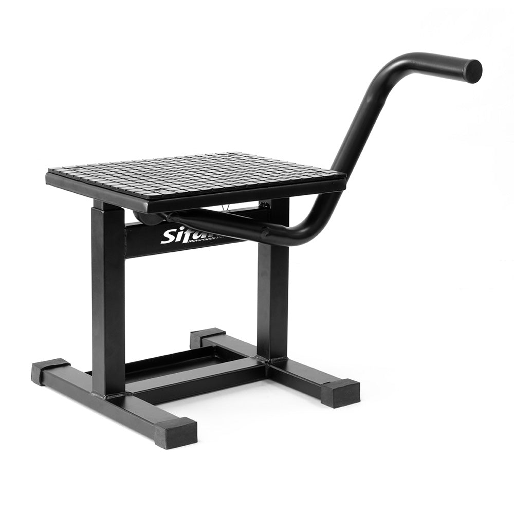 Lève Moto Cross Rouge Hauteur de 30cm à 39cm Plateau 29cm x 23cm