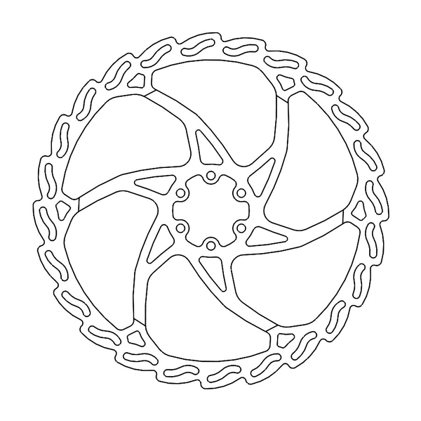 Front brake disc - MOTO MASTER - FLAME 223X2