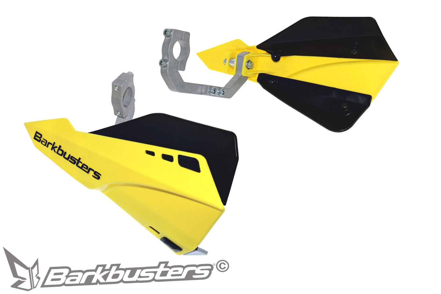 BARKBUSTERS Handguards + Extensions - Blue / White