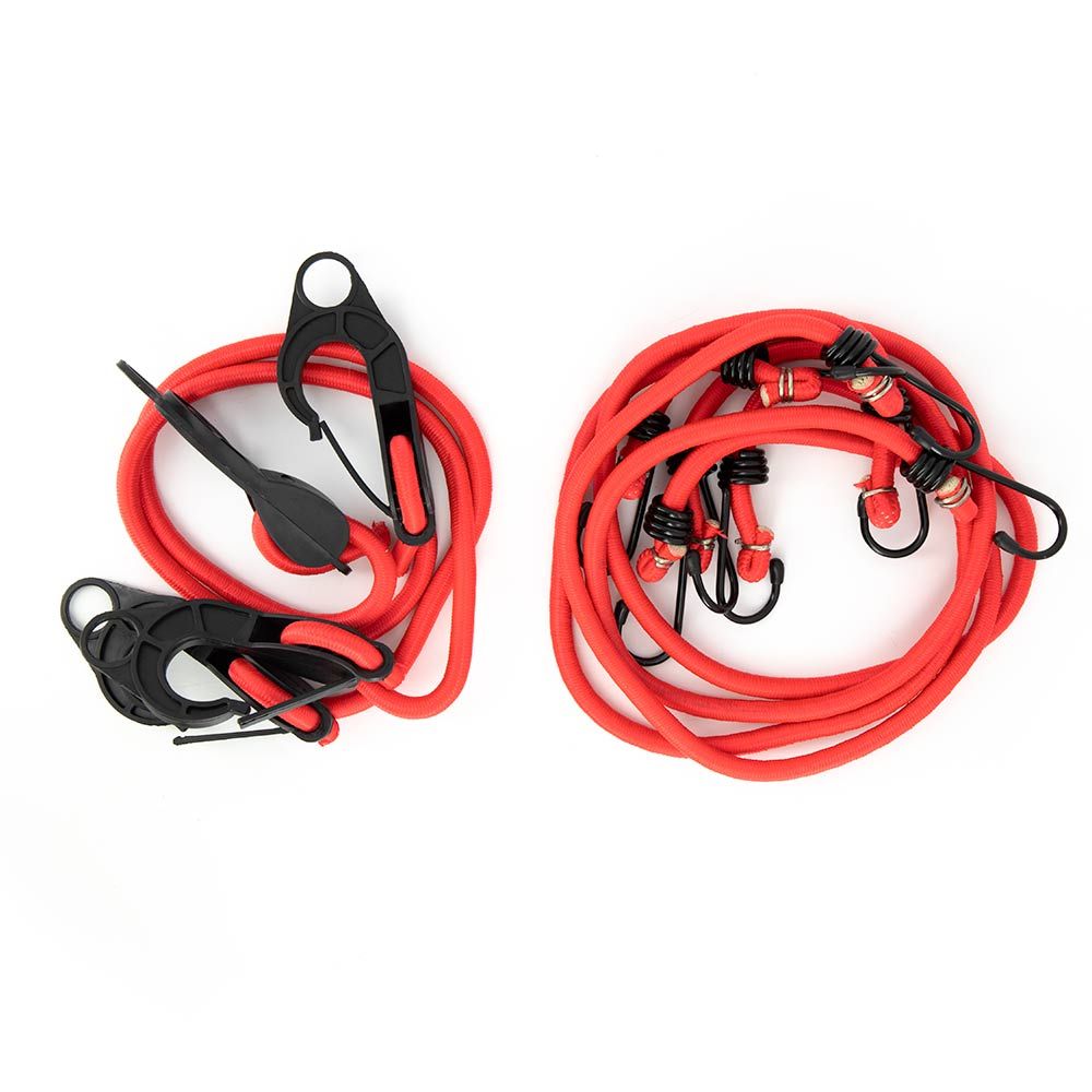 Box of 10 Straps 4 Hook and Ratchet Straps 6 Hook Tensioners
