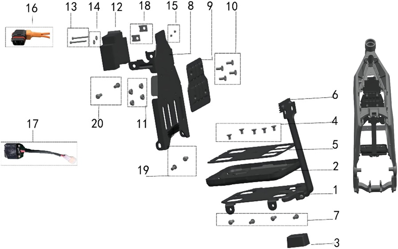 BATTERY TRAY