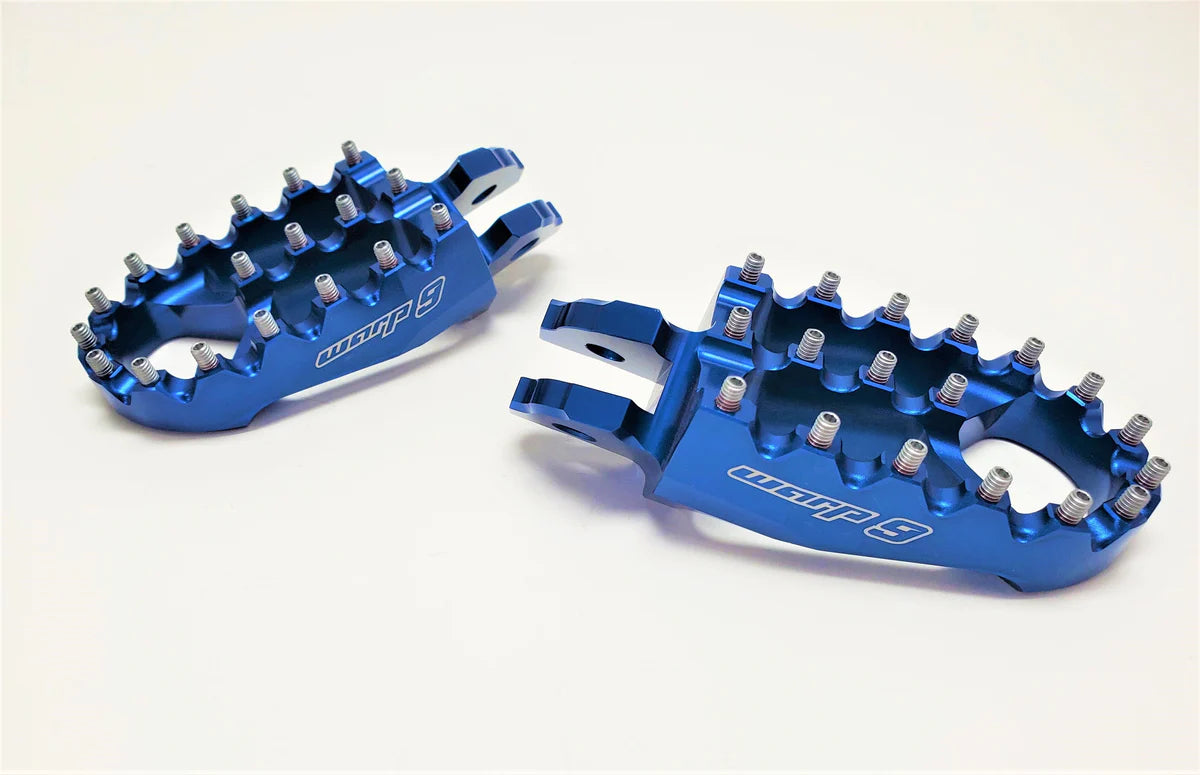 WARP 9 Toe Clips - BLUE