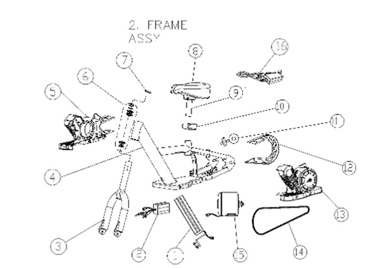 Batterie lithium 24V2.6Ah avec loquet - Sedna MX12