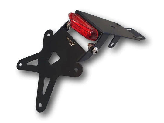 Septar Talaria Sting Adjustable License Plate Holder - Delivered with brake light and indicators