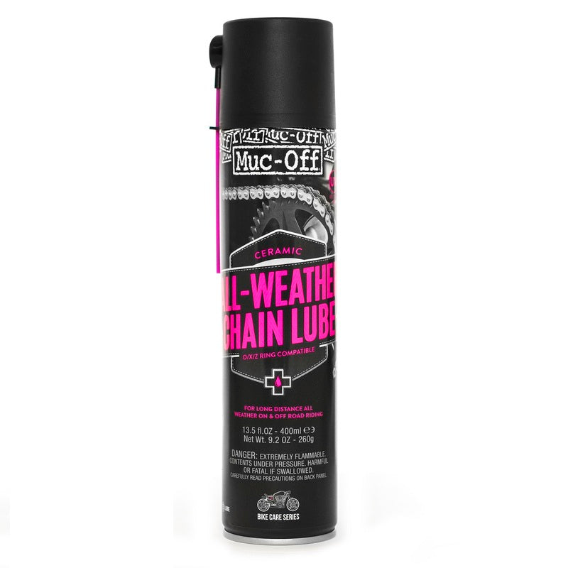 Lubrifiant chaîne MUC-OFF All Weather Chain Lube - spray 400ml