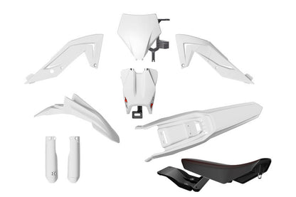 Kit plastiques RACETECH TALARIA STING Blanc