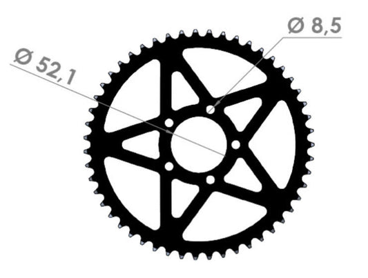 COURONNE ACIER TALARIA 420 T-30