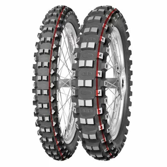 Tire MITAS TERRA FORCE-MX SM 70/100-19 NHS 40M TT SOFT TO MEDIUM RED YELLOW