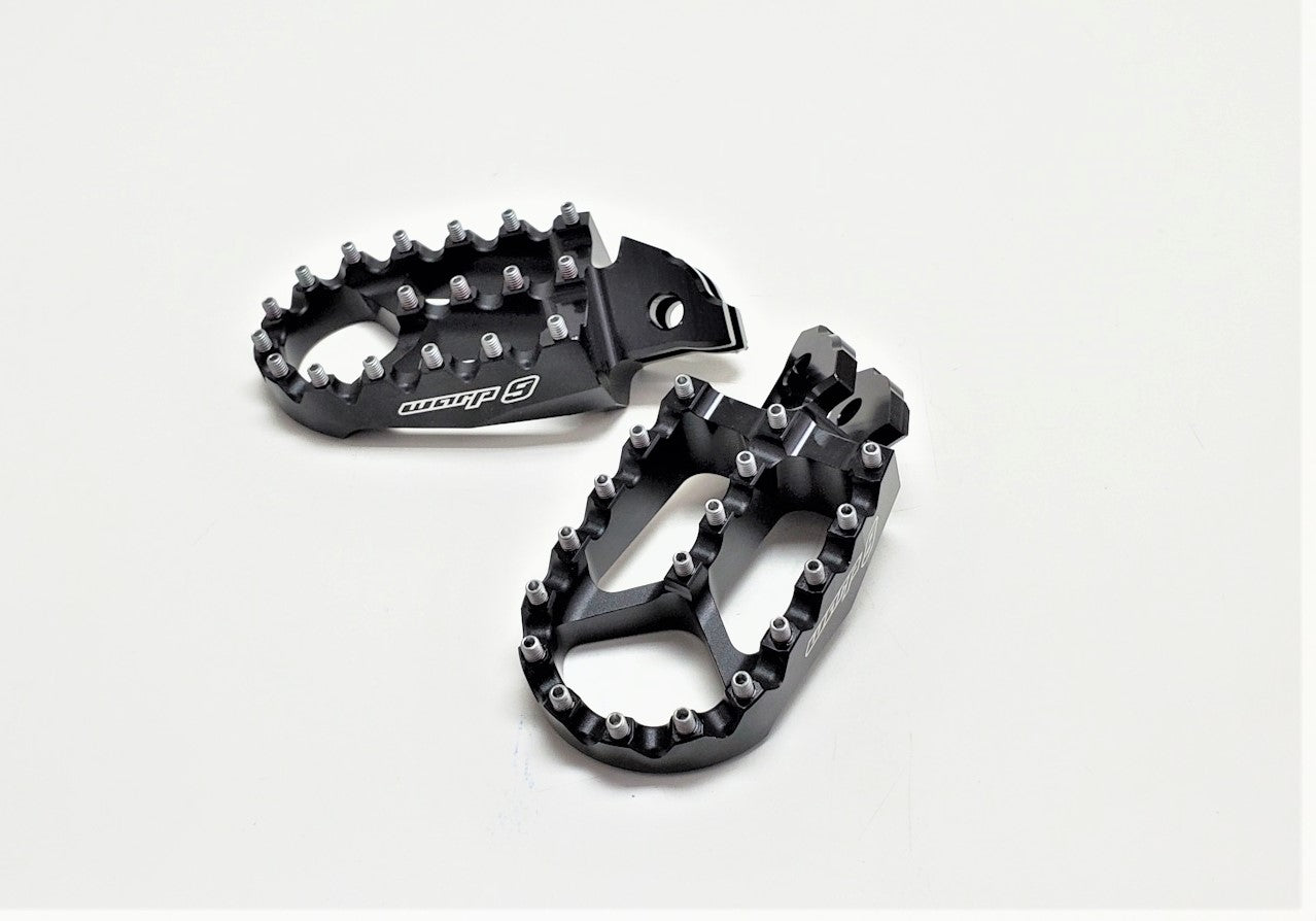 WARP 9 Toe Clips - BLACK